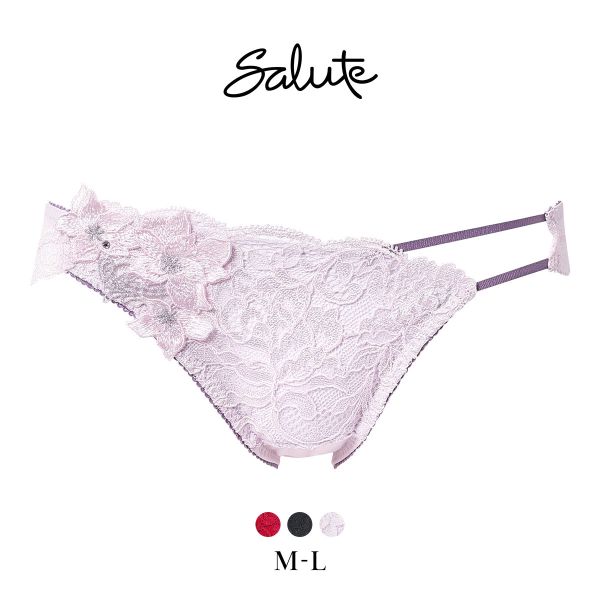 ワコール サルート 27グループ 27G ショーツ ML ハイレッグ サイドループ Wacoal Salute PTJ727 25AWブルーム
