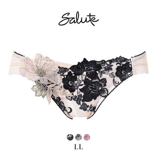 ワコール サルート 28グループ 28G ショーツ スタンダード LL 大きいサイズ ハイレッグ Wacoal Salute PTJ728 25AWブライト