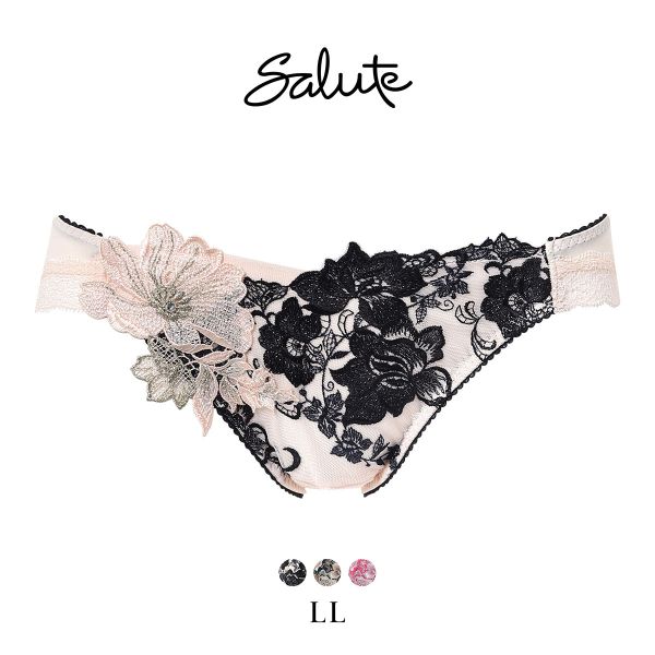 ワコール サルート 28グループ 28G ショーツ スタンダード LL 大きいサイズ ハイレッグ Wacoal Salute PTJ728 25AWブライト