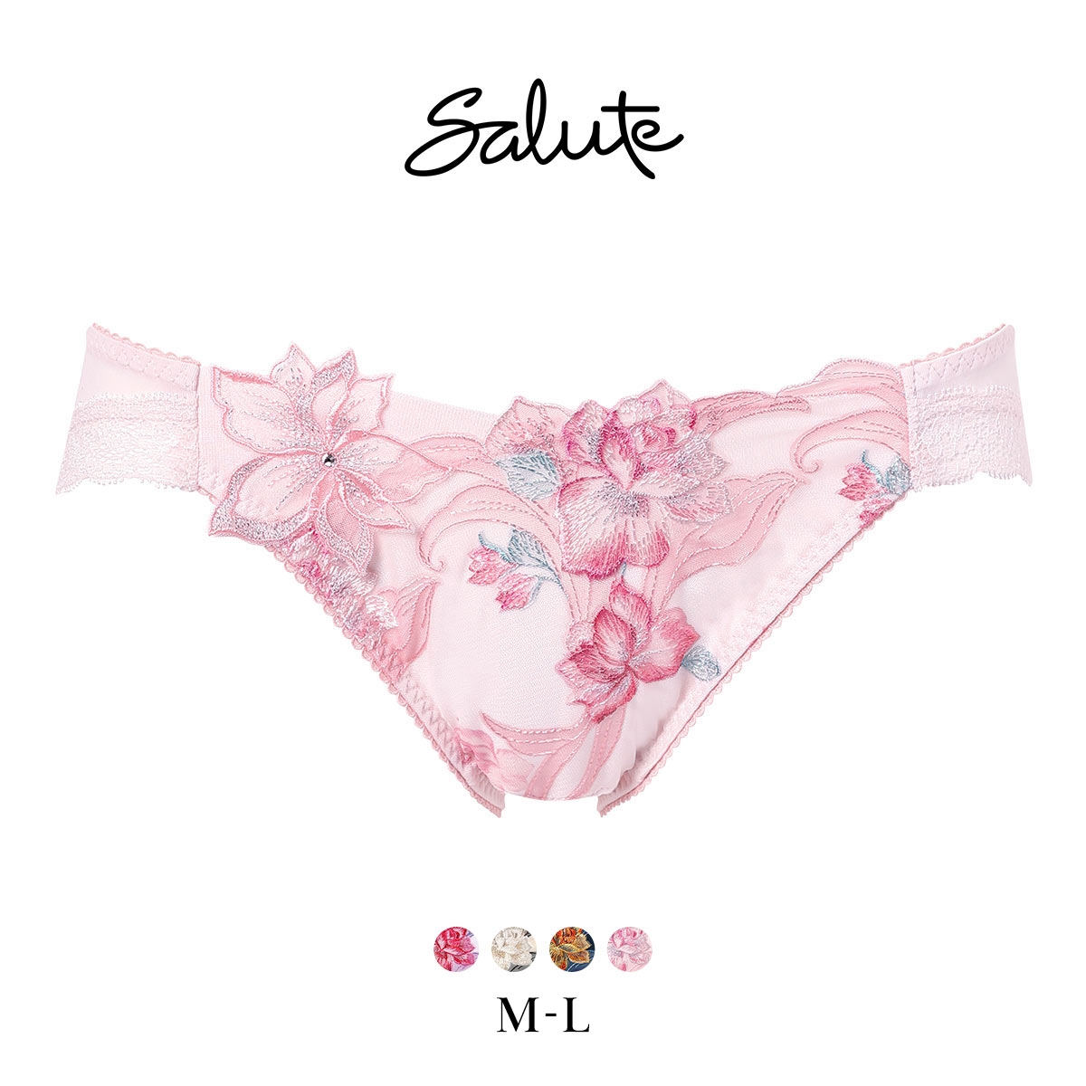 ワコール サルート 33グループ 33G ショーツ ML ハイレッグ Wacoal Salute PTJ733 26SSフェア(LPI-薄ピンク-M)