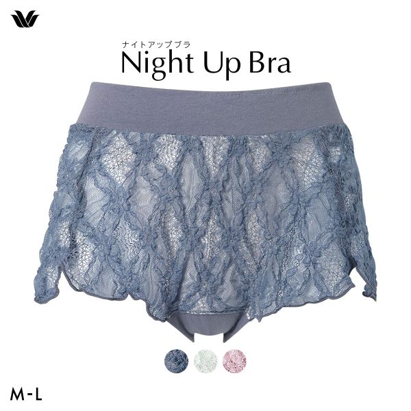 ワコール ナイトアップブラ ドレッシィ BXB168 ペア ノーマル ショーツ ML Wacoal Night Up Bra
