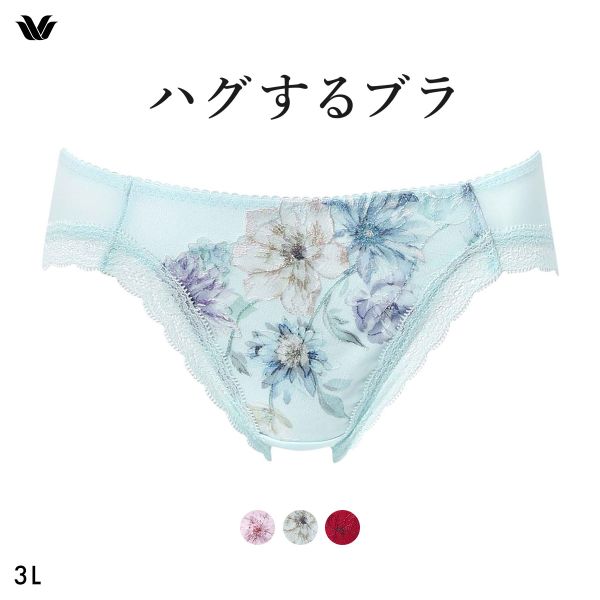 ワコール ハグするブラ BRB478 BXB378 RA198 ショーツ 3L 大きいサイズ Wacoal
