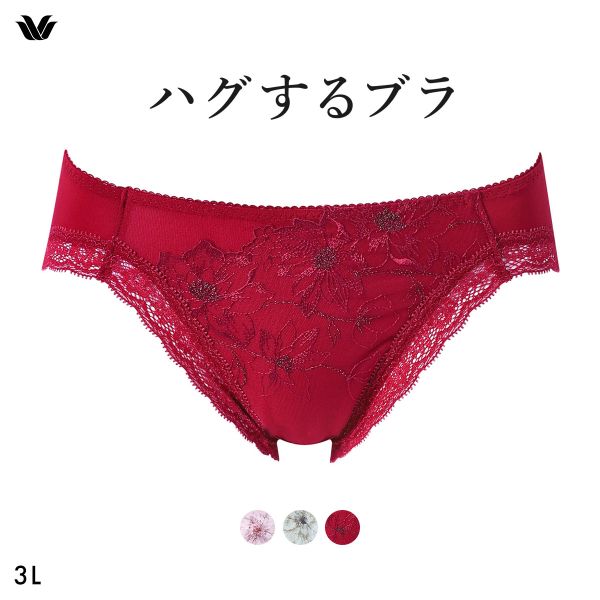 ワコール ハグするブラ BRB478 BXB378 RA198 ショーツ 3L 大きいサイズ Wacoal