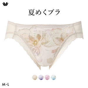 ワコール 夏めくブラ ショーツ ML ローライズ ハイレッグ Wacoal BXB485 PXB185
