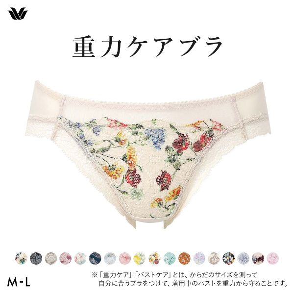 ワコール Wacoal 重力ケアブラ BXB194 PXB194 ショーツ ハイレッグ あさめ ML 単品