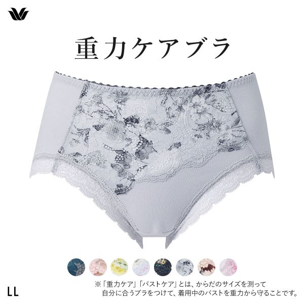 ワコール Wacoal 重力ケアブラ BXB194 PXB294 ショーツ ノーマル ふつう LL