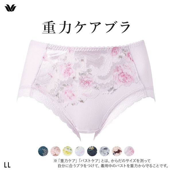 ワコール Wacoal 重力ケアブラ BXB194 PXB294 ショーツ ノーマル ふつう LL
