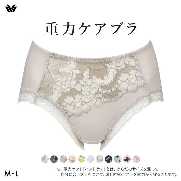 ワコール Wacoal 重力ケアブラ BXB194 PXB294 ショーツ ノーマル ふつう ML