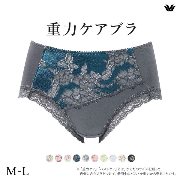 ワコール Wacoal 重力ケアブラ BXB194 PXB294 ショーツ ノーマル ふつう ML 単品