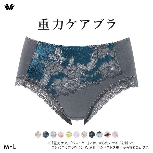 ワコール Wacoal 重力ケアブラ BXB194 PXB294 ショーツ ノーマル ふつう ML