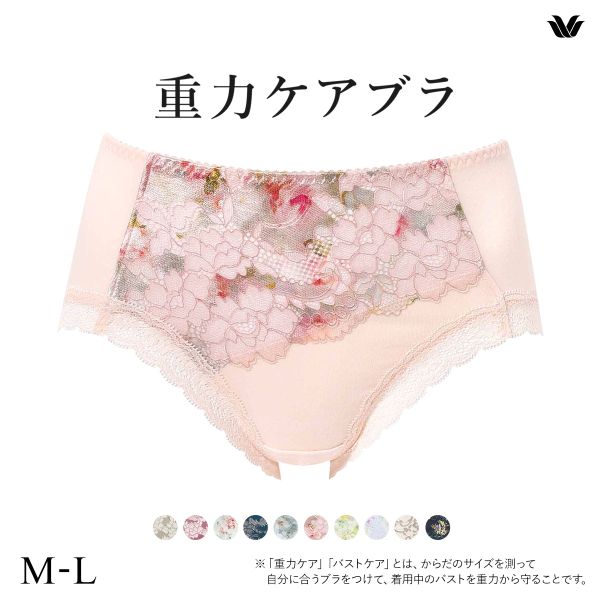 ワコール Wacoal 重力ケアブラ BXB194 PXB294 ショーツ ノーマル ふつう ML 単品