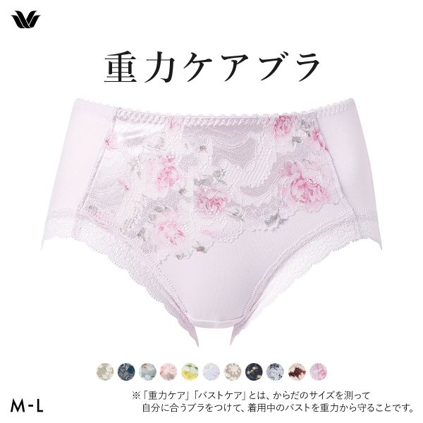 ワコール Wacoal 重力ケアブラ BXB194 PXB294 ショーツ ノーマル ふつう ML