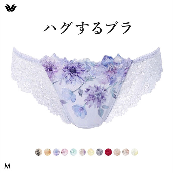 ワコール ハグするブラ BXB478 PXB478 ショーツ Tバック M バックレース Wacoal