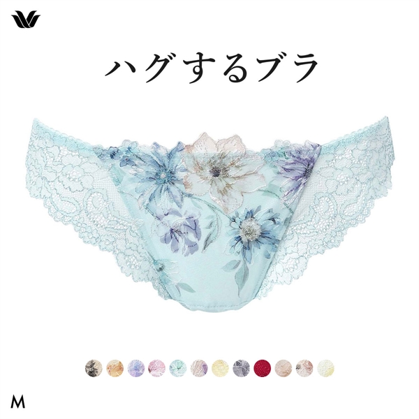 ワコール ハグするブラ BXB478 PXB478 ショーツ Tバック M バックレース Wacoal