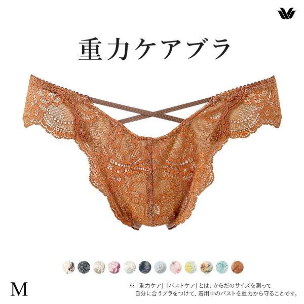 ワコール Wacoal 重力ケアブラ BXB194 PXB494 ショーツ Tバック M バックレース 単品