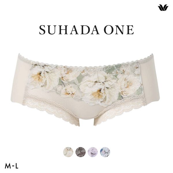 ワコール スハダワン BXB411 PXB611 ショーツ ボーイレングス ML Wacoal SUHADA ONE フリーカッティング ヘム