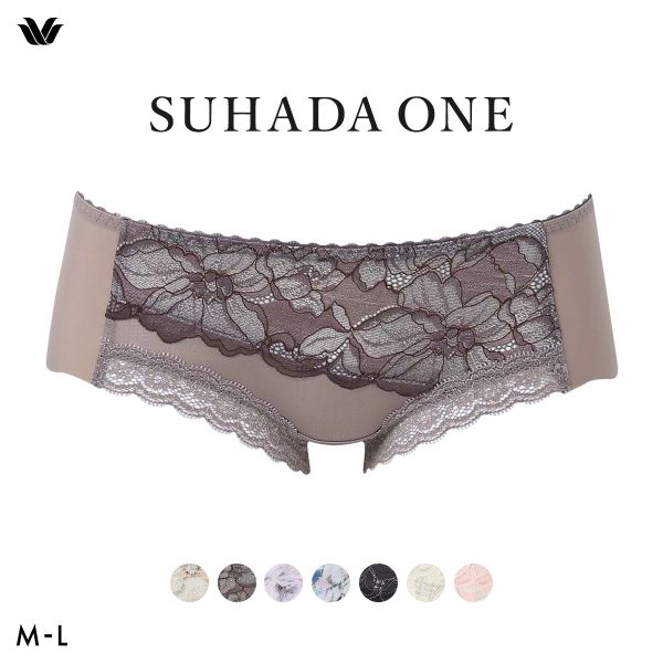 ワコール スハダワン BXB411 PXB611 ショーツ ボーイレングス ML Wacoal SUHADA ONE フリーカッティング ヘム