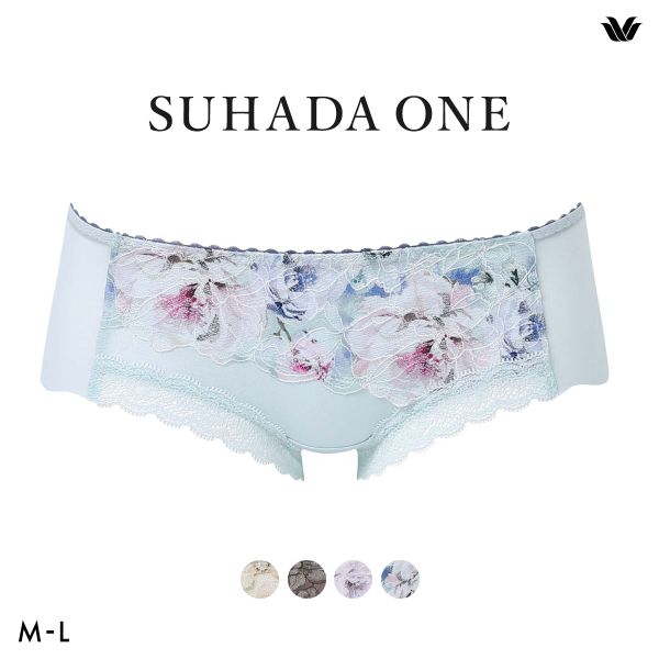 ワコール スハダワン BXB411 PXB611 ショーツ ボーイレングス ML Wacoal SUHADA ONE フリーカッティング ヘム