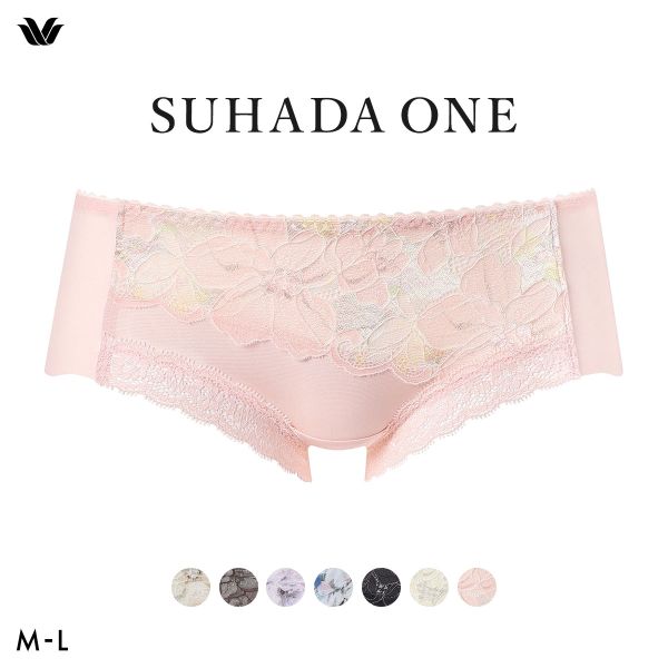 ワコール スハダワン BXB411 PXB611 ショーツ ボーイレングス ML Wacoal SUHADA ONE フリーカッティング ヘム
