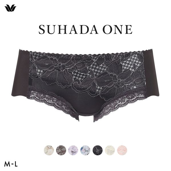 ワコール スハダワン BXB411 PXB611 ショーツ ボーイレングス ML Wacoal SUHADA ONE フリーカッティング ヘム