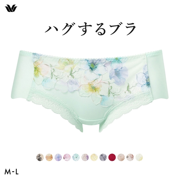 ワコール ハグするブラ BXB478 PXB678 ショーツ ボーイレングス ML Wacoal