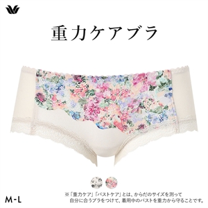 ワコール 重力ケアブラ ボーイレングス ショーツ ローライズ ML 単品 Wacoal BXB194 PXB694