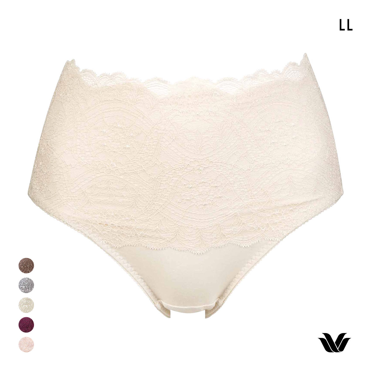 ワコール ナチュラルメイクブラ ショーツ LL はきこみふかめ 深ばき PXC201 BXC101 BXC301 Wacoal 01G(IV-アイボリー-LL)