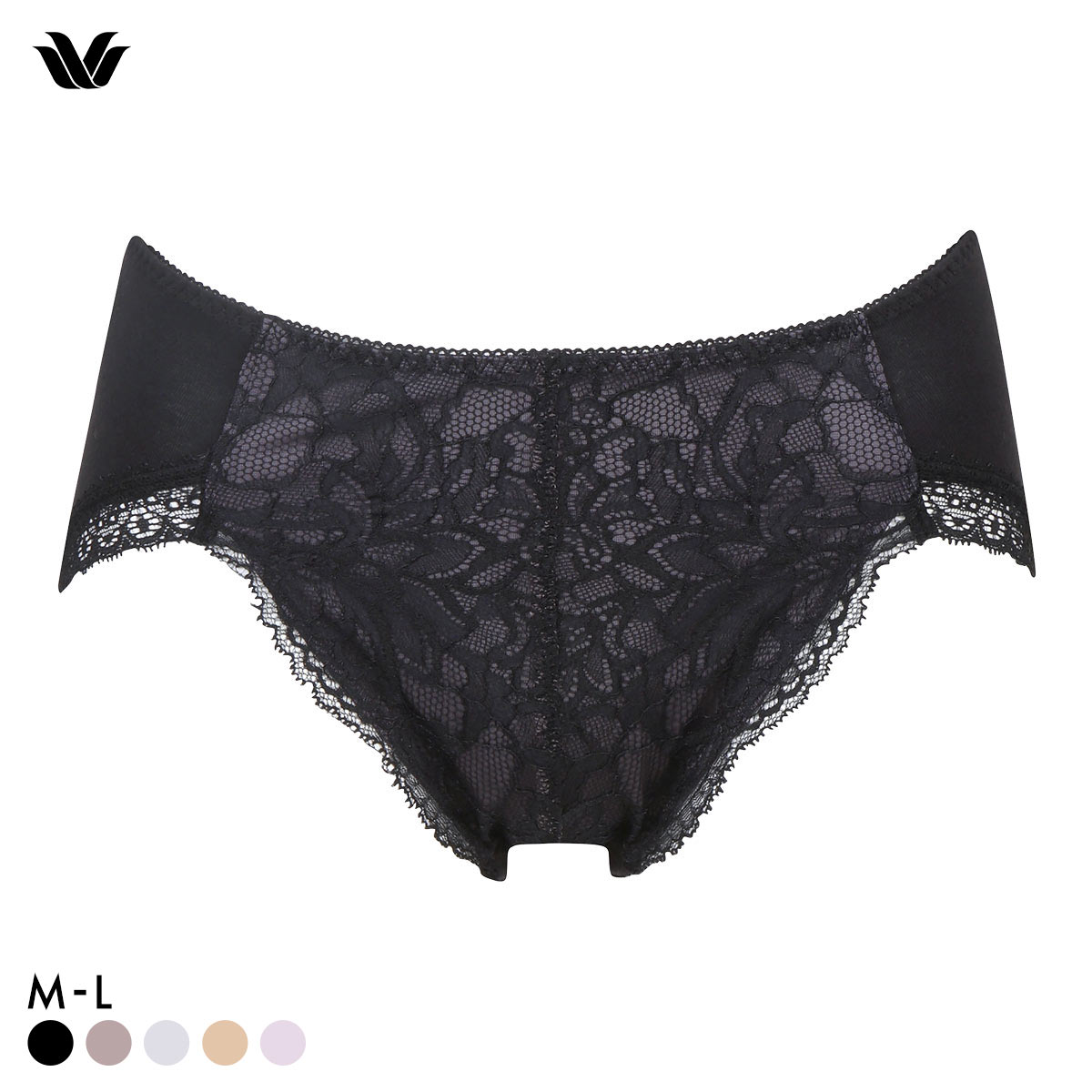 ワコール ナチュラルメイクブラ パーソナルフィットブラ ショーツ ML はきこみふつう PXC204 BXC104 BXC204 BXC404 Wacoal 04G(BK-ブラック-M)