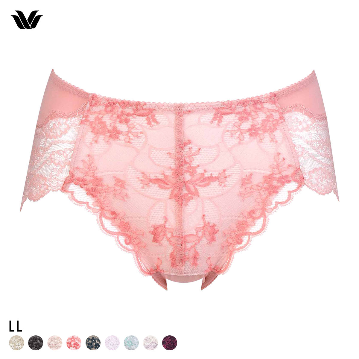 ワコール ナチュラルメイクブラ ショーツ LL ハイレッグ はきこみふつう Wacoal PXC208 08G(PI-ピンク-LL)