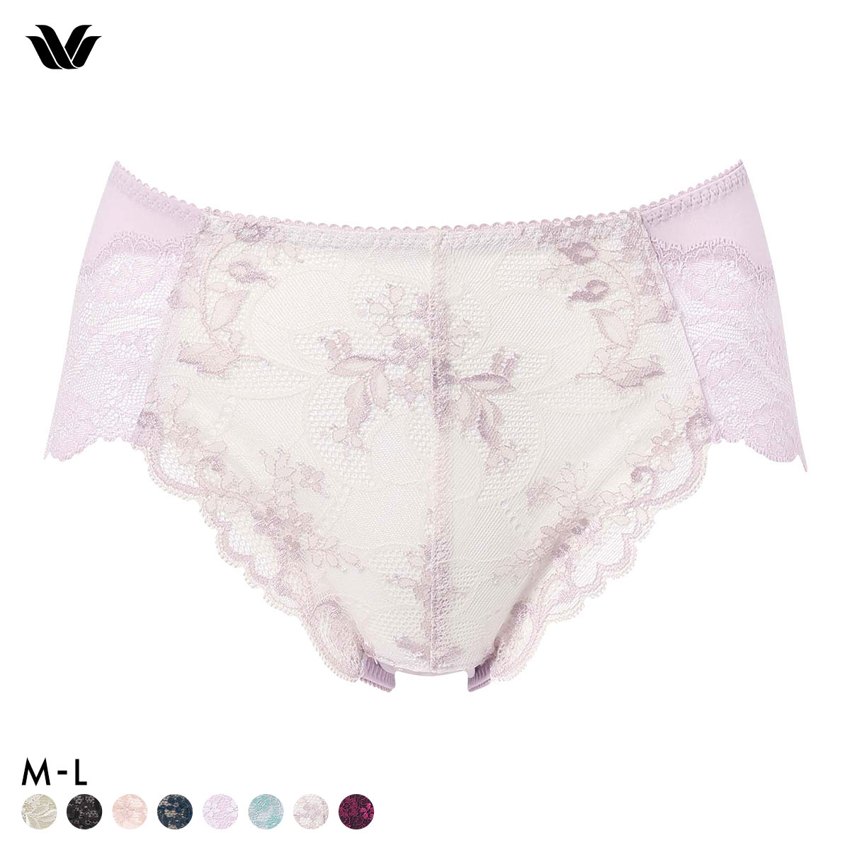 ワコール ナチュラルメイクブラ ショーツ ML ハイレッグ はきこみふつう Wacoal PXC208 08G(LPI-薄ピンク-M)