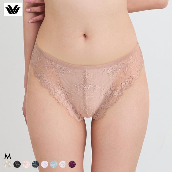 ワコール ナチュラルメイクブラ Tバックショーツ ブラジリアン 総レース Wacoal PXC408 08G