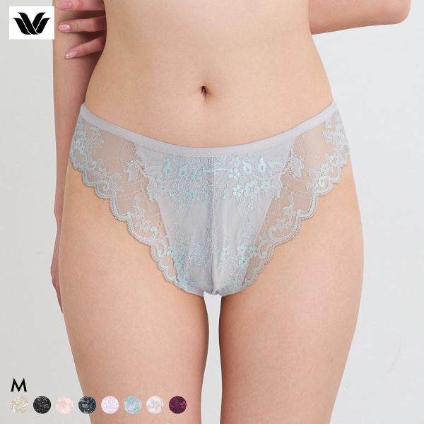 ワコール ナチュラルメイクブラ Tバックショーツ ブラジリアン 総レース Wacoal PXC408 08G