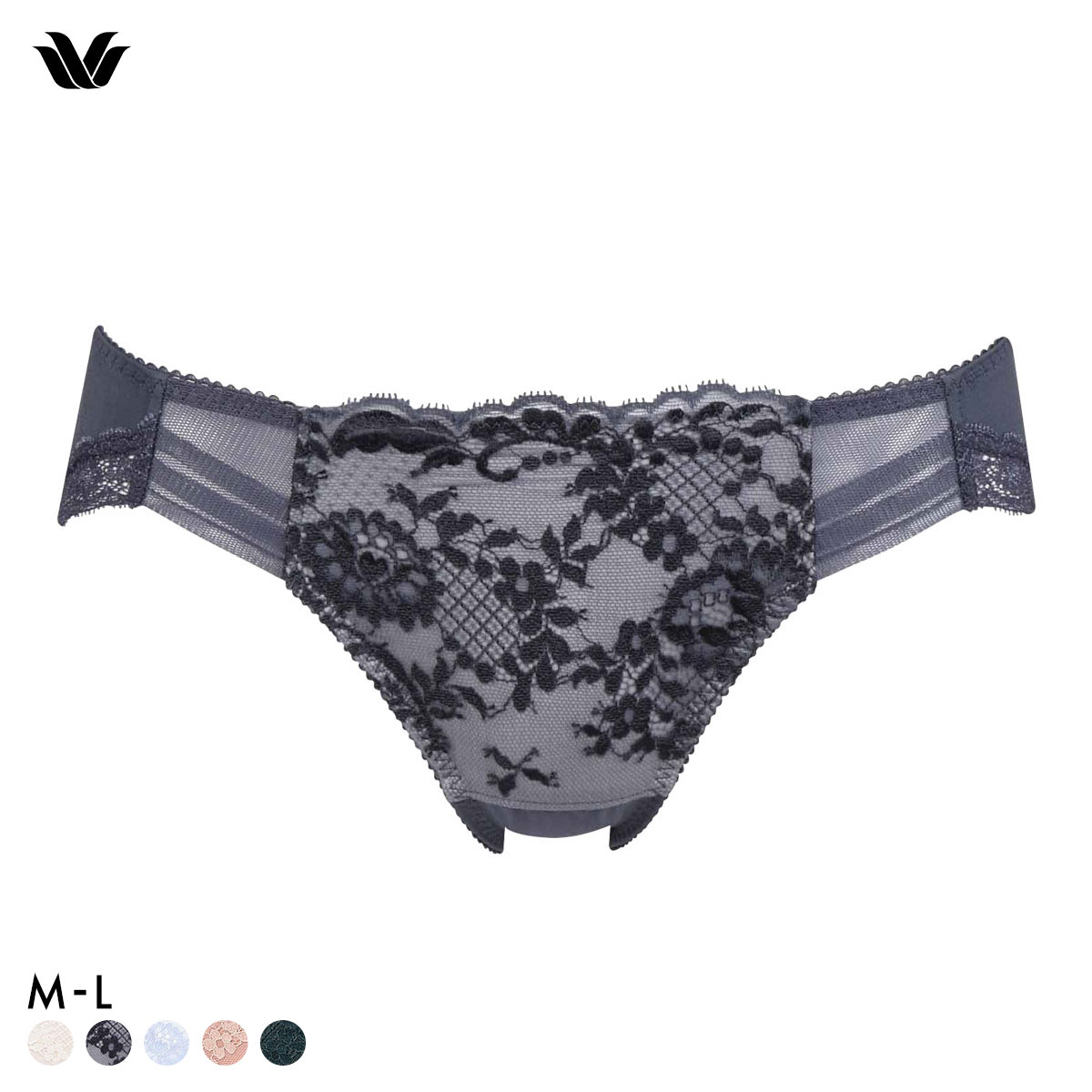 ワコール プレミアム 13series BXD413 BXD713 PXD113 13G ショーツ ハイレッグ あさめ ML Wacoal(GY-グレー-M)