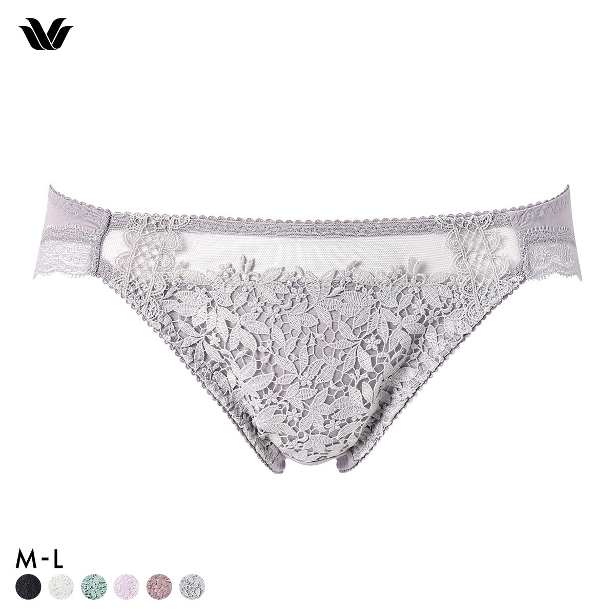 ワコール プレミアム 18series BXD018 BXD418 BXD718 PXD118 18G ショーツ ハイレッグ あさめ ML Wacoal(GY-グレー-M)