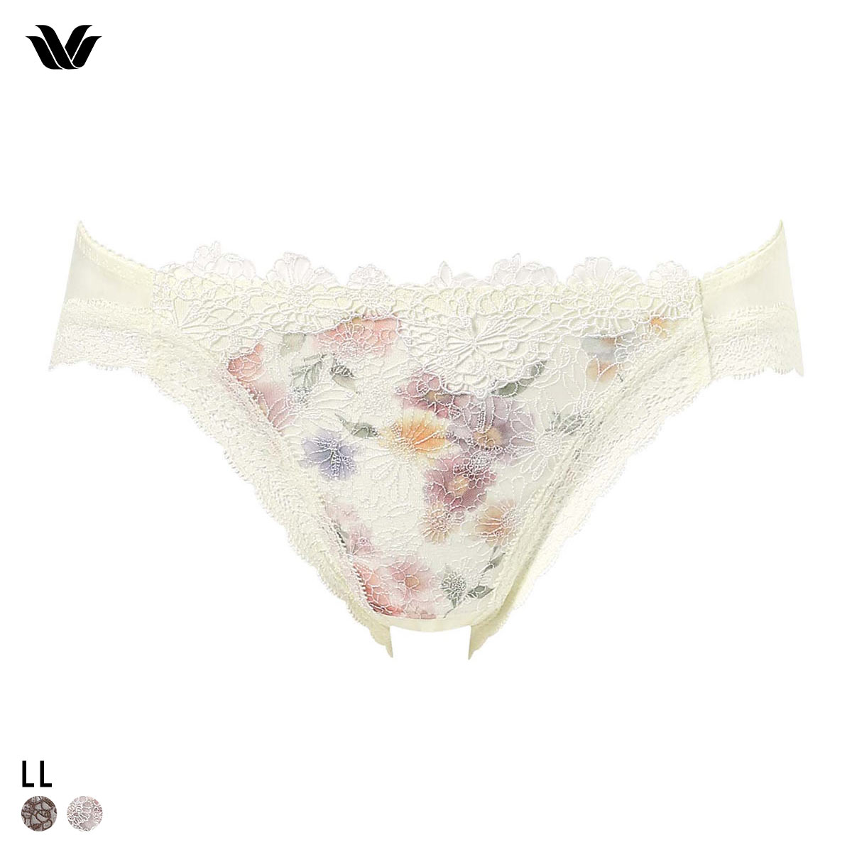 ワコール プレミアム 25series BXD425 BXD725 25G ショーツ ハイレッグ あさめ LL Wacoal 大きいサイズ(WH-ホワイト-LL)