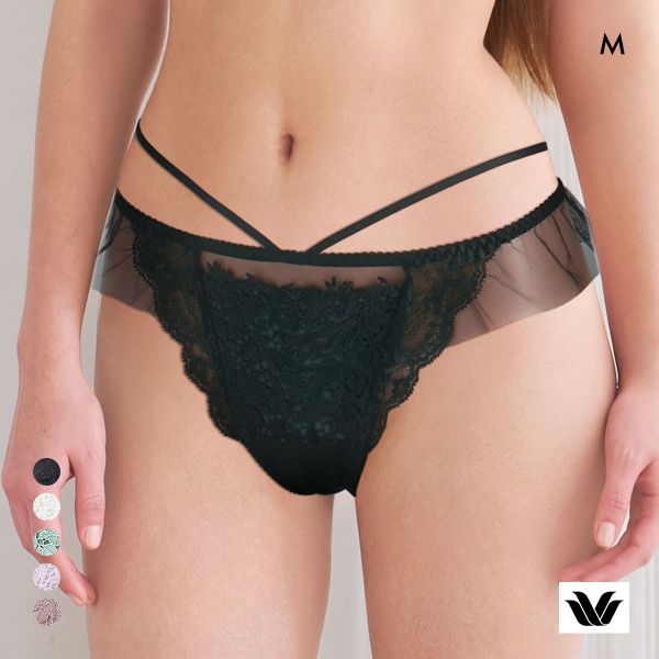 ワコール プレミアム 18series BXD418 PXD418 18G ショーツ Tバック M バックレース Wacoal