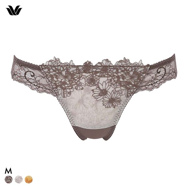 ワコール プレミアム 25series BXD425 BXD725 25G ショーツ Tバック M バックレース Wacoal(BR-ブラウン-M)