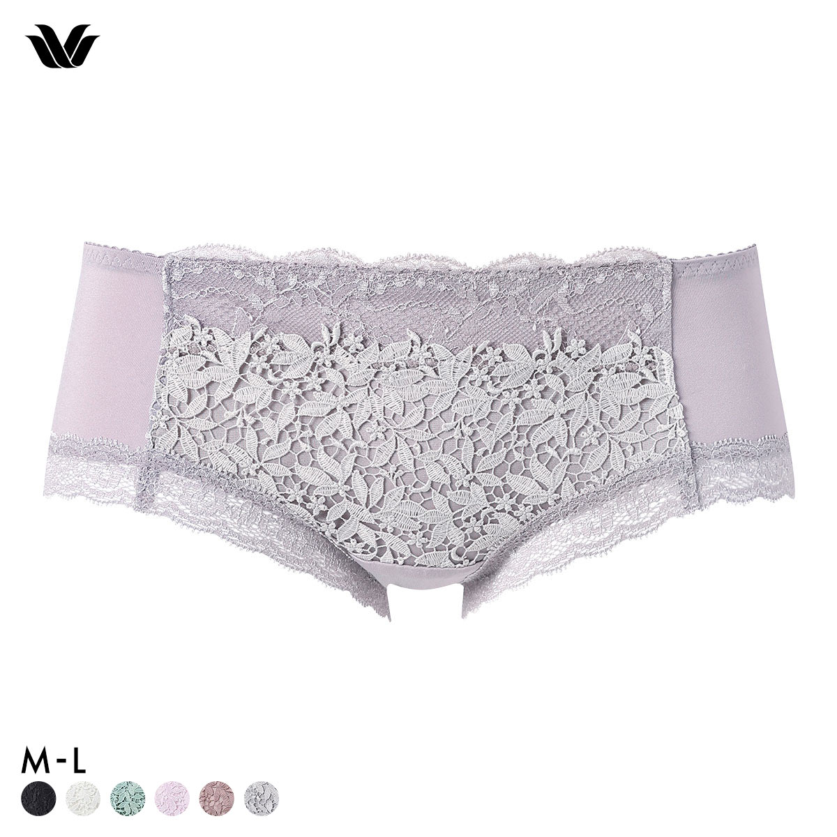 ワコール プレミアム 18series BXD418 BXD718 PXD618 18G ショーツ ボーイレングス あさめ ML Wacoal(GY-グレー-M)