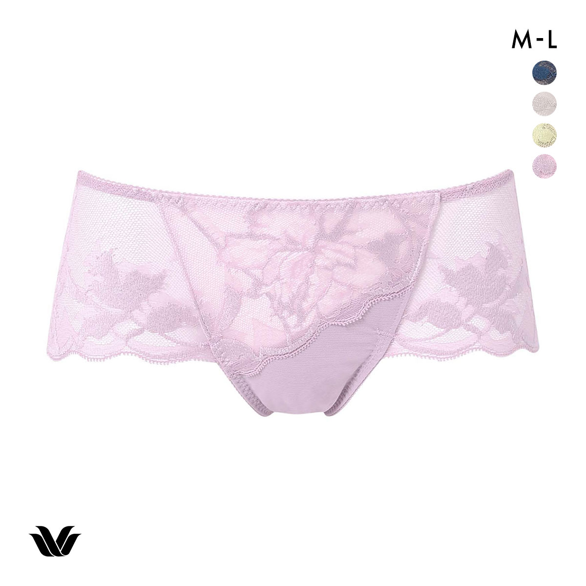 ワコール プレミアム 21series BXD421 BXD721 PXD621 21G ショーツ ボーイレングス あさめ ML Wacoal(PU-パープル-M)