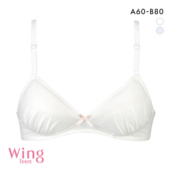 ワコール Wacoal ウイング Wing teen ジュニア STEP3 ノンワイヤーブラジャー AB ティーン 女の子 単品