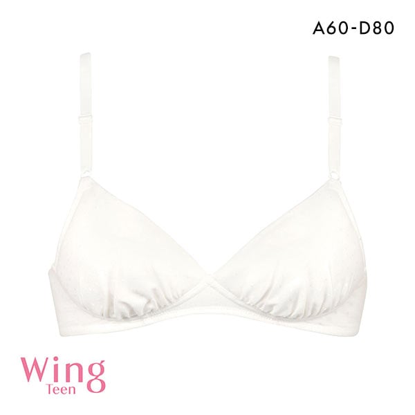 ワコール Wacoal ウイング Wing teen ジュニア STEP3 ノンワイヤーブラジャー ABCD ティーン 中高生におすすめ 女の子 単品