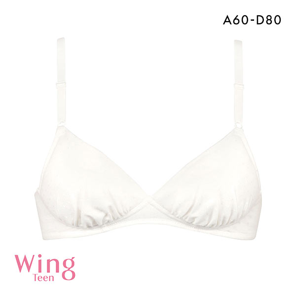 ワコール Wacoal ウイング Wing teen ジュニア STEP3 ノンワイヤーブラジャー ABCD ティーン 中高生におすすめ 女の子 単品