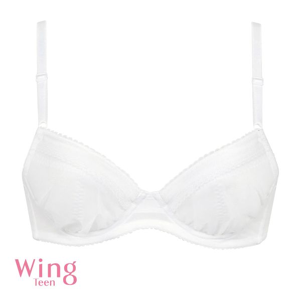 ワコール Wacoal ウイング Wing teen AFTER STEP 3/4カップブラジャー ABCDEF ワイヤー入り ジュニア 女の子 単品