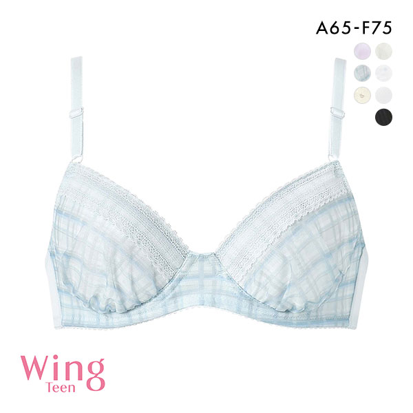 ワコール Wacoal ウイング Wing teen AFTER STEP 3/4カップブラジャー ABCDEF ワイヤー入り ジュニア 女の子 単品