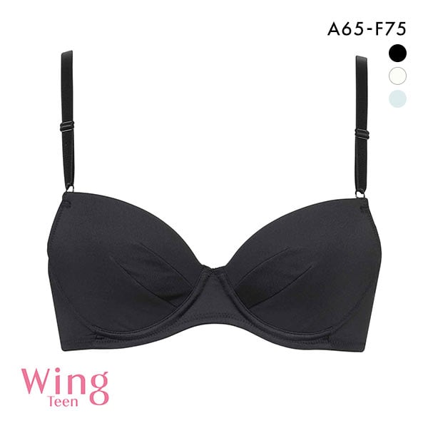 ワコール ウイング ティーン AFTER STEP 3/4カップブラジャー ABCDEF ワイヤー入り ジュニア Wacoal Wing teen
