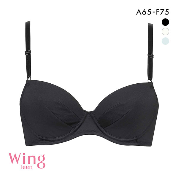 ワコール ウイング ティーン AFTER STEP 3/4カップブラジャー ABCDEF ワイヤー入り ジュニア Wacoal Wing teen