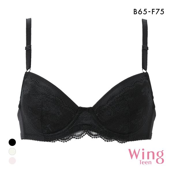 ワコール ウイング ティーン ジュニアブラジャー BCDEF ワイヤー入り カップ別設計 大きいサイズ Wacoal Wing teen AFTER STEP