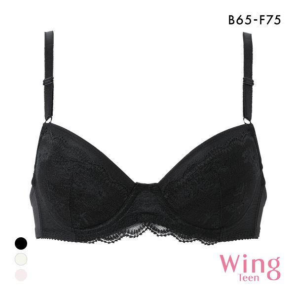 ワコール ウイング ティーン ジュニアブラジャー BCDEF ワイヤー入り カップ別設計 大きいサイズ Wacoal Wing teen AFTER STEP