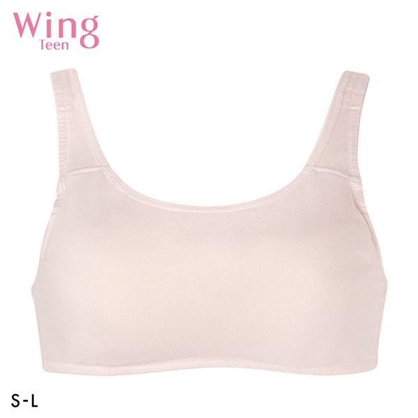 ワコール Wacoal ウイング Wing teen STEP3のつけはじめ ノンワイヤーブラジャー SML ジュニア キッズ 女の子 単品