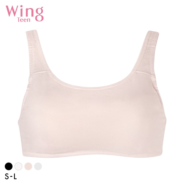 ワコール Wacoal ウイング Wing teen STEP3のつけはじめ ノンワイヤーブラジャー SML ジュニア キッズ 女の子 単品